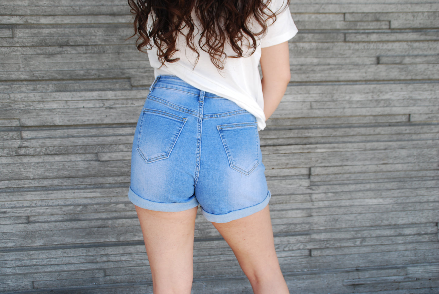 Jeansshorts med superstretch – Bekväma & figurnära