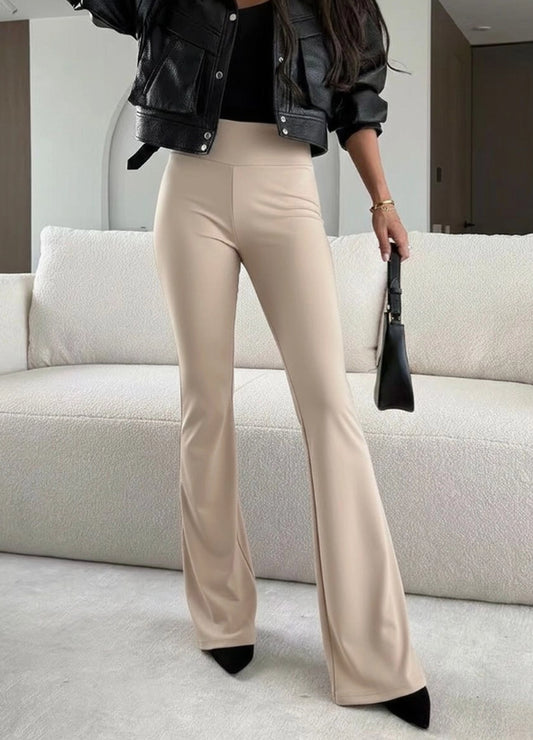 Flarebyxor – Beige
